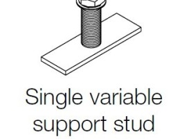 Eurocell Single Variable Support Stud ( CRS8625 )